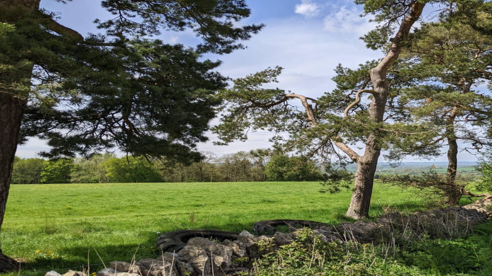 A view across the Oxfordshire countryside