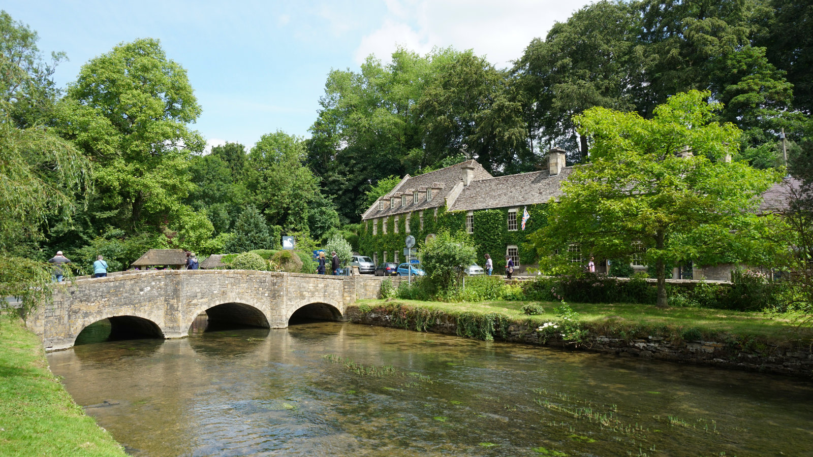 The beautiful Cotswold village of Bibury