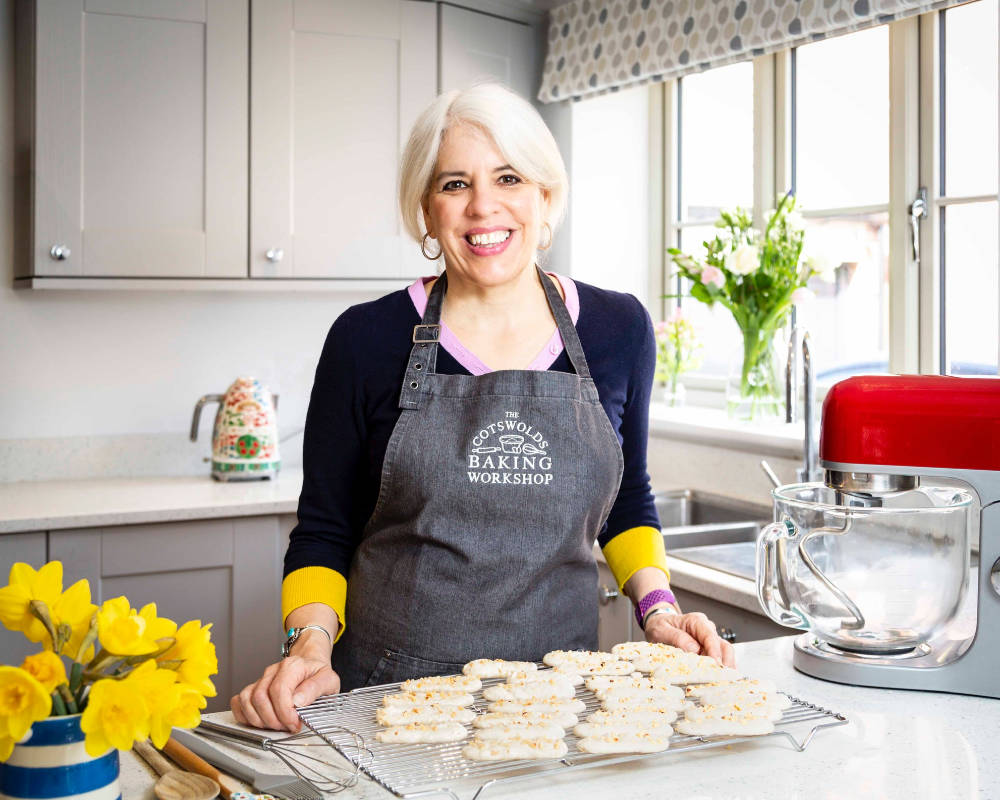Susie Whitfield, founder of The Cotswolds Baking Workshop