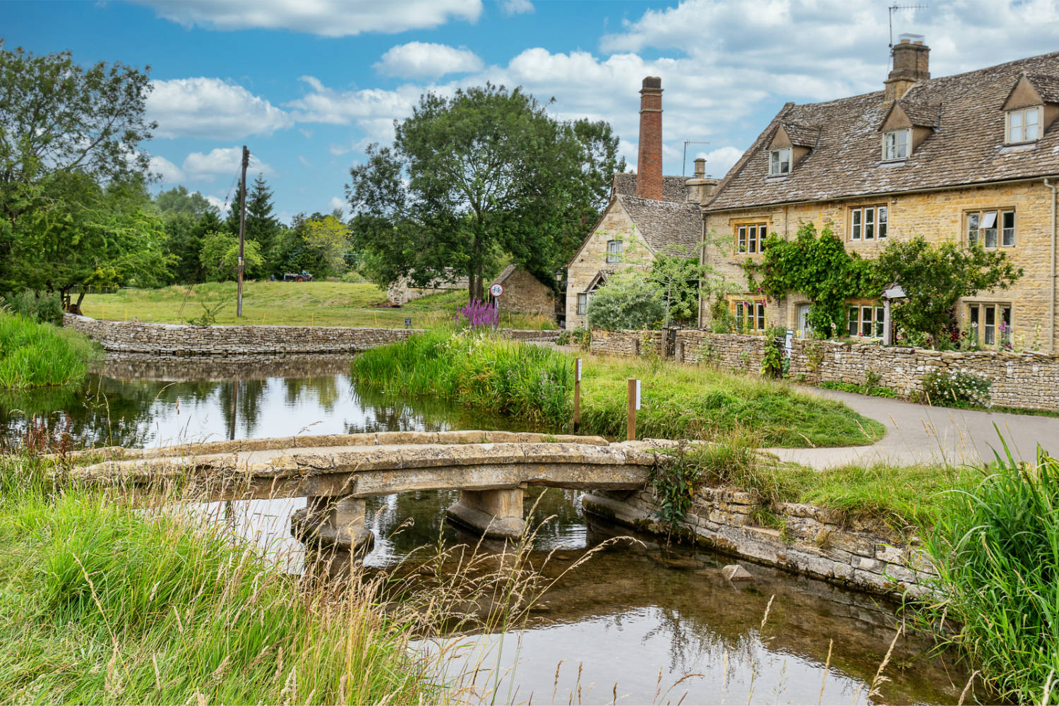 Lower Slaughter in the Gloucestershire Cotswolds