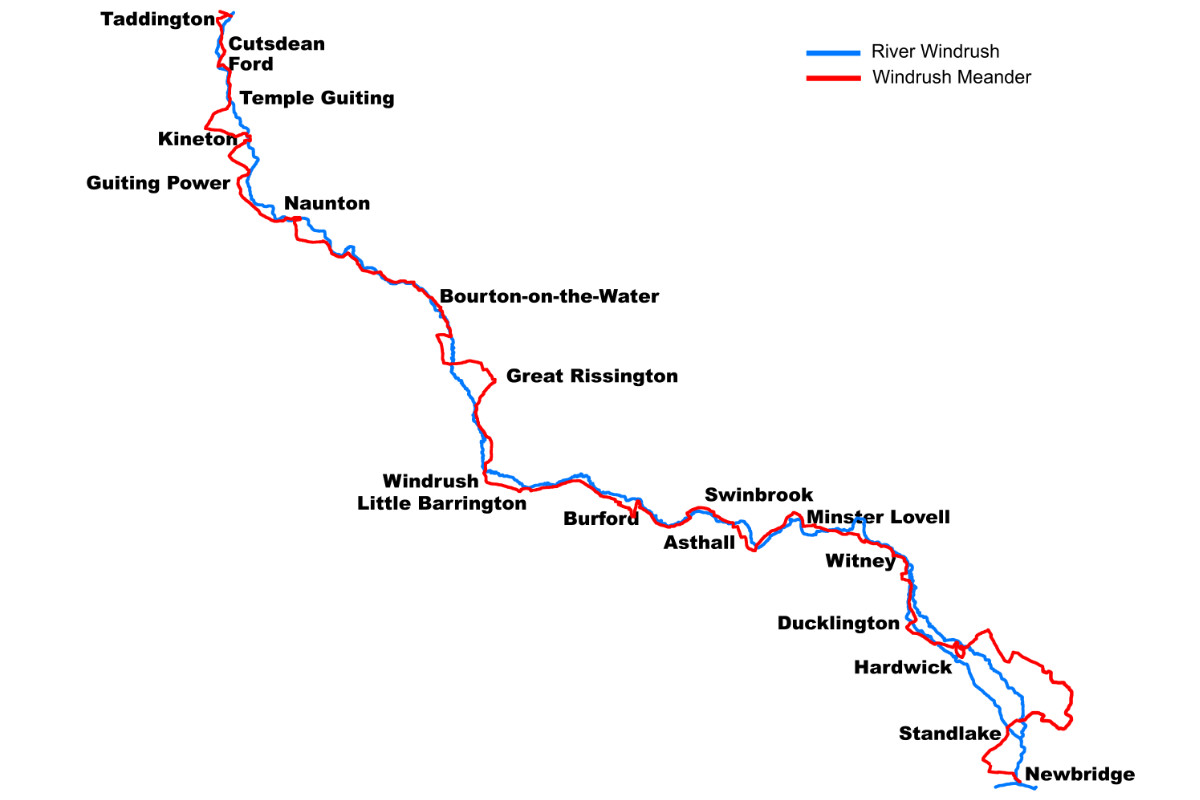 Meandering along the River Windrush Cotswolds Blog