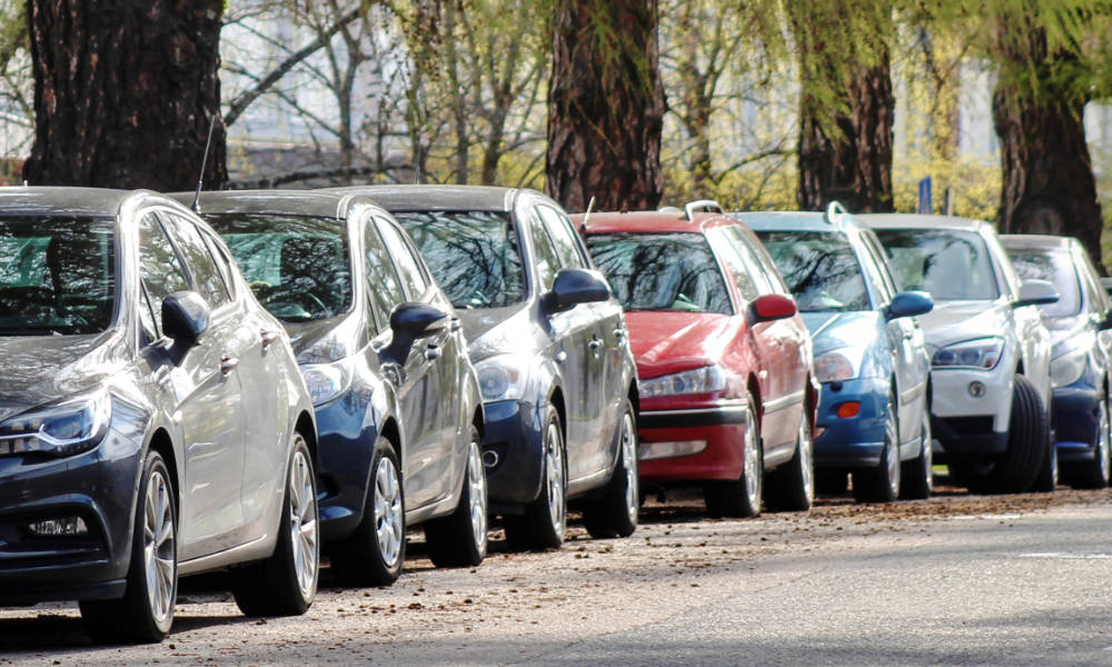 Parked cars