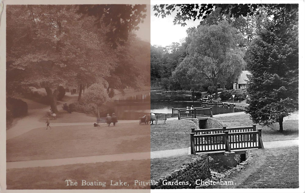 Restoration of old Cotswold Photos - Before and after