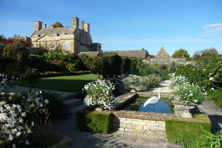The White Garden at Bourton House