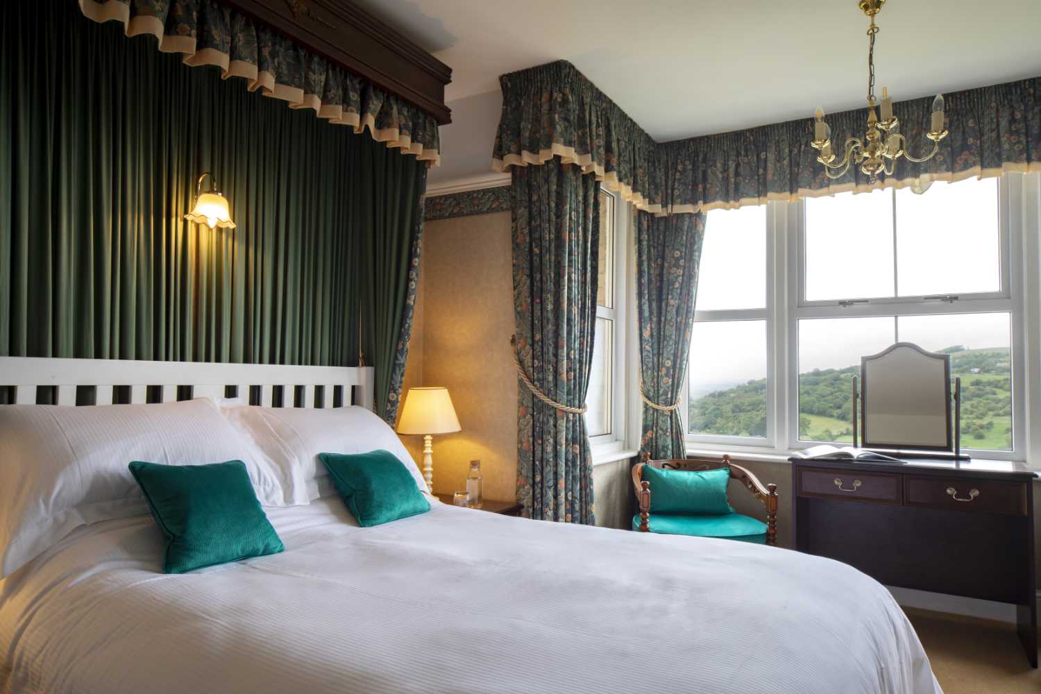 Bedroom at Cleeve Hill Hotel