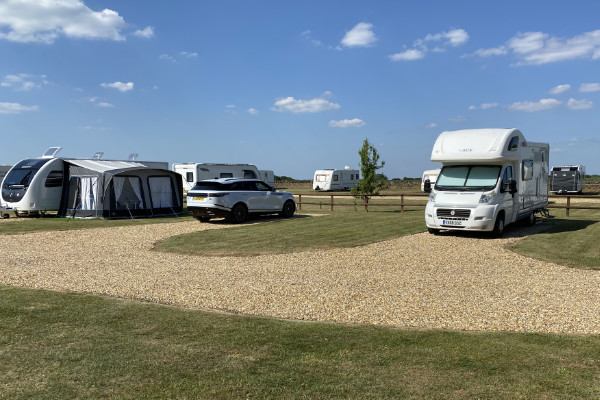 Parking for caravans and motorhomes