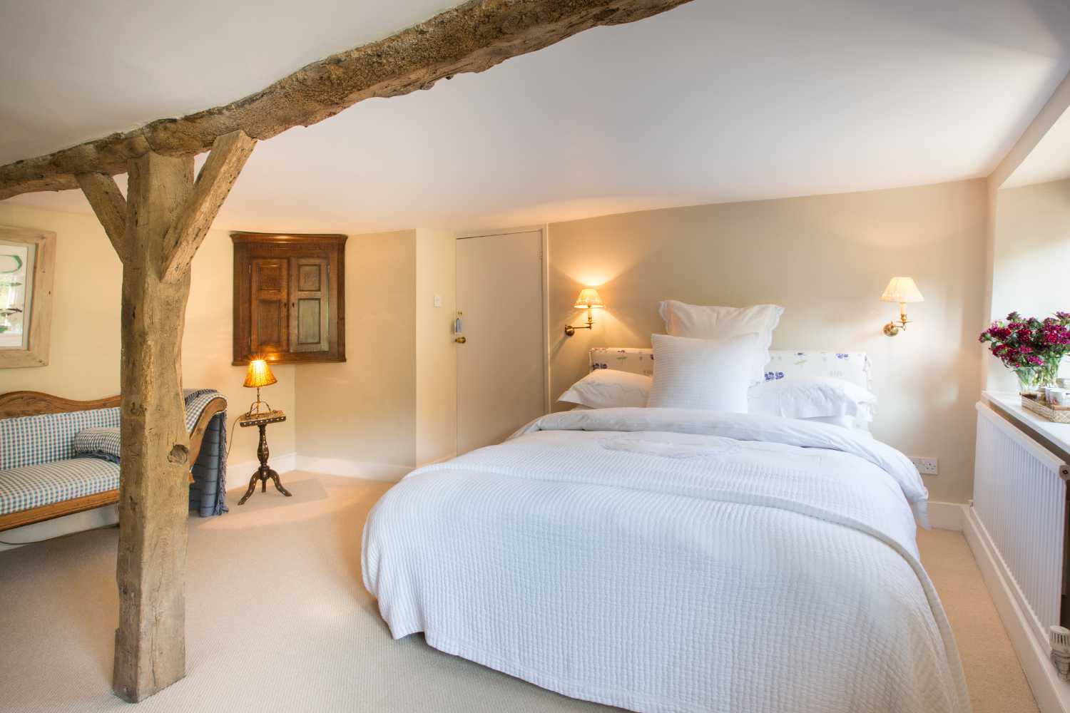 Bedroom at The Old Post Office